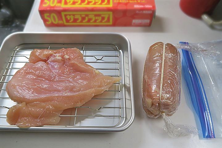 1231鶏ハムつくり