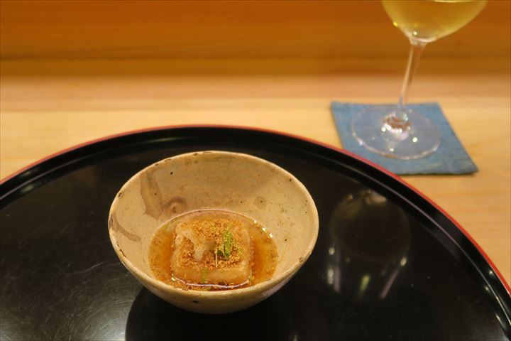 ごま豆腐揚げ出し