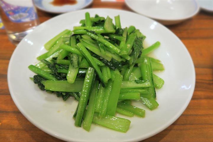 青菜炒め