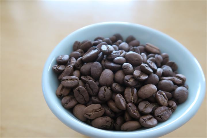 浅焼きのコーヒー