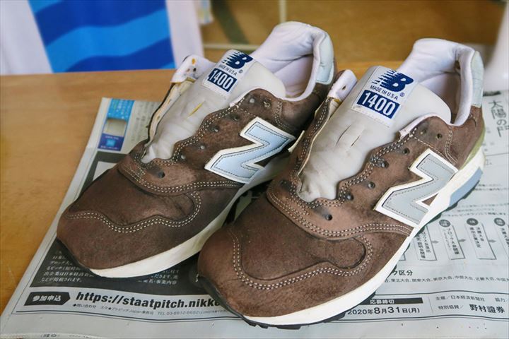 NewBalance1400洗濯物
