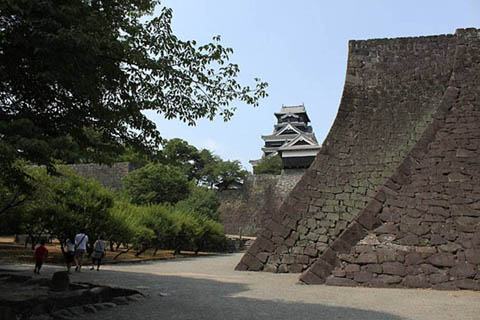 熊本城 二様の石垣