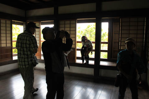 岡山城：月見櫓の内部