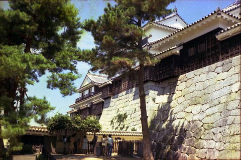 切込接の例 松山城 小天守 南隅櫓
