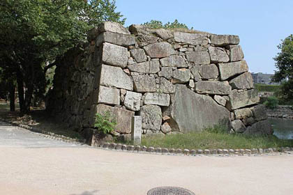 広島城：中御門跡