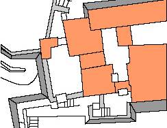 姫路城：「水六門」の位置